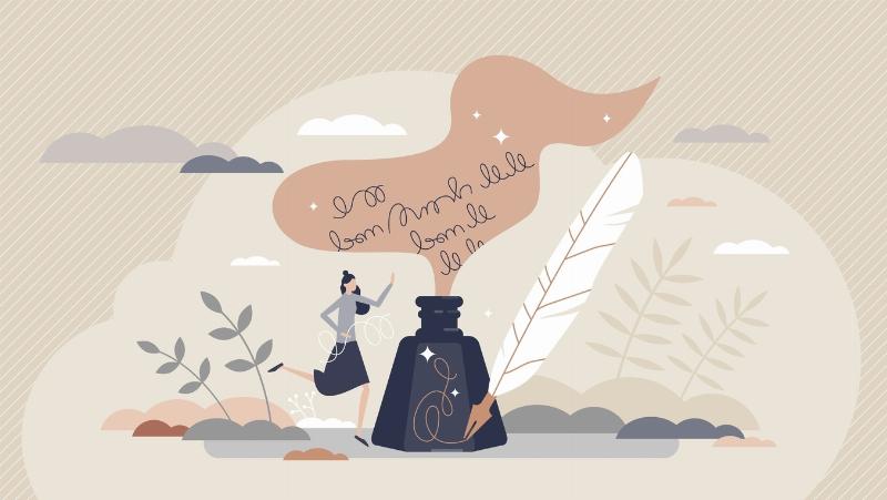 Portrait de Molière, dramaturge et comédien classique français du 17e siècle.